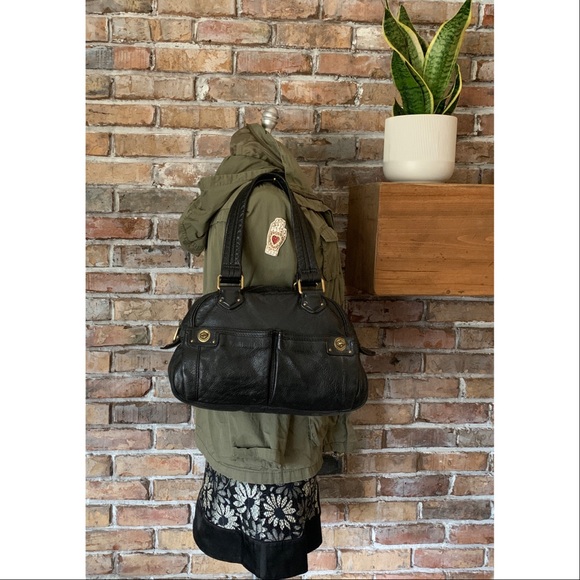 Marc Jacobs Totally Turnlock Satchel Top Zip Bag